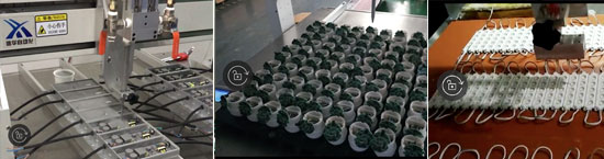 LED電源點膠，球泡燈點膠，廣告模組點膠